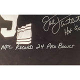 Jack Lambert Andy Russell Jack Ham Signed Steelers 16x20 BAS 46387