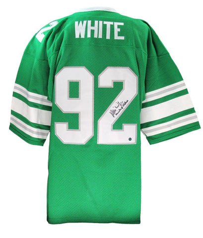 Reggie White Eagles Signed/Autographed Custom Football RARE Jersey JSA LOA 98550