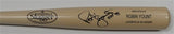 Brewers ROBIN YOUNT Signed Louisville Slugger Blonde Bat AUTO w/ HOF '99 - JSA