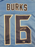 TREYLON BURKS SIGNED AUTOGRAPHED PRO STYLE XL CUSTOM JERSEY BECKETT QR