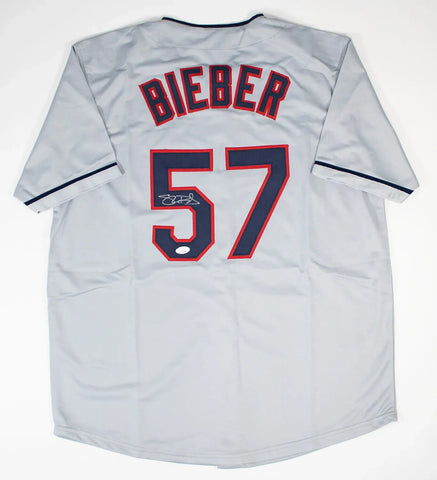 Shane Bieber Signed Cleveland Guardians Jersey (JSA COA) 2020 AL Cy Young Award