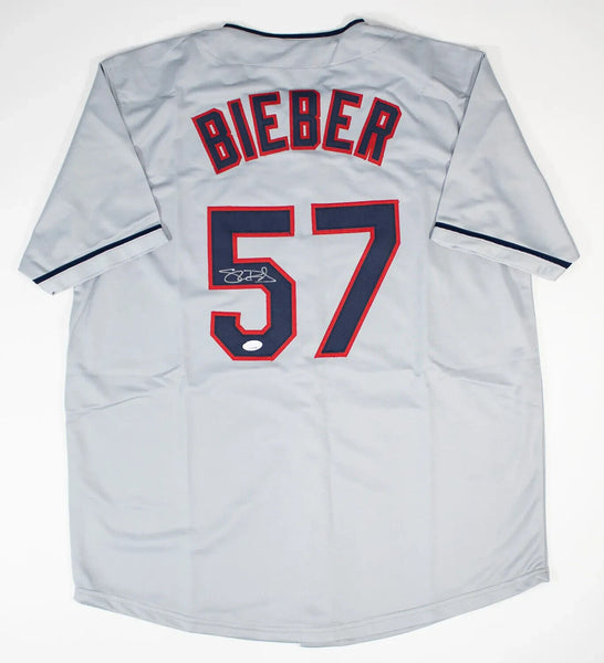 Shane Bieber Signed Cleveland Guardians Jersey (JSA COA) 2020 AL Cy Young Award
