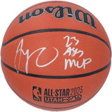 Jayson Tatum Autographed "23 ASG MVP" 2023 All Star Wilson Basketball Fanatics