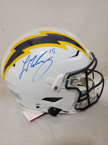 LADD MCCONKEY SIGNED LA CHARGERS COLOR RUSH SPEEDFLEX AUTHENTIC HELMET BECKETT