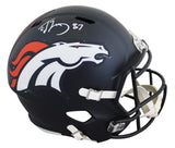Broncos Ed McCaffrey Authentic Signed Full Size Speed Rep Helmet BAS Witnessed 2