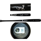 Robin Yount Autographed Milwaukee Brewers Baseball Bat Beckett Witness 58188