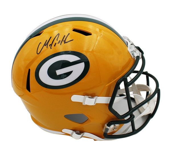 Matthew Golden Signed Green Bay Packers Speed Full Size NFL Helmet