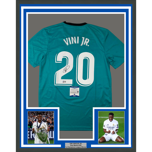 記念グッズ VINI.JR 20 2022-23 Real Madrid Authentic Home Shirt Vini Jr. #20
