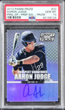 Aaron Judge Signed Panini Prizm DP #33 Silver RC Card 10! Auto 10! PSA/DNA Slab