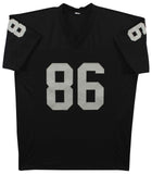 Raghib "Rocket" Ismail Authentic Signed Black Pro Style Jersey BAS Witnessed