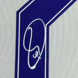 Framed Autographed/Signed Vini Vinicius Jr. 35x39 Real Madrid Jersey COA #2