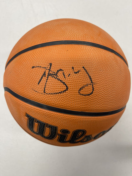 Amari Bailey Signed Basketball PSA Hornets