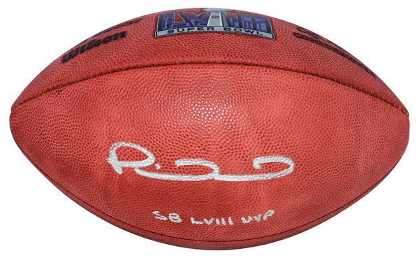 PATRICK MAHOMES SIGNED KANSAS CITY CHIEFS SUPER BOWL LVIII FOOTBALL W/ SB MVP