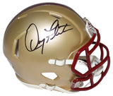 Doug Flutie Autographed Boston College Spd Mini Helmet Beckett 40633
