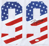 Jason Taylor Signed Miami Dolphins USA Specialty Custom Jersey (JSA COA) HOF