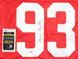 Will Smith Signed Ohio State Buckeyes Jersey (JSA COA) Super Bowl XLIV Champ /DE