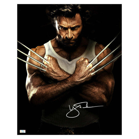 Hugh Jackman Autographed 2009 X-Men Origins Wolverine James Logan 16x20 Photo