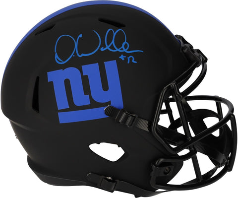 Darren Waller New York Giants Autographed Riddell Eclipse Speed Replica Helmet