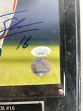 Jake Plummer Autographed 8x10 Photo with Plaque -- Denver Broncos | JSA COA