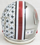 JAXON SMITH-NJIGBA AUTOGRAPHED OHIO STATE FLASH MINI HELMET BECKETT 216620