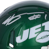 Sauce Gardner New York Jets Autographed Riddell Speed Mini Helmet