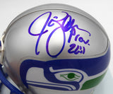 Jim Zorn Autographed Signed Seattle Seahawks Mini Helmet MCS Holo #87256