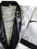 Mike Tyson Authentic Signed Silver Everlast Robe Autographed JSA #AM50035