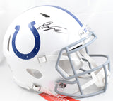 Jonathan Taylor Autographed Colts F/S Speed Authentic Helmet - Fanatics *Black