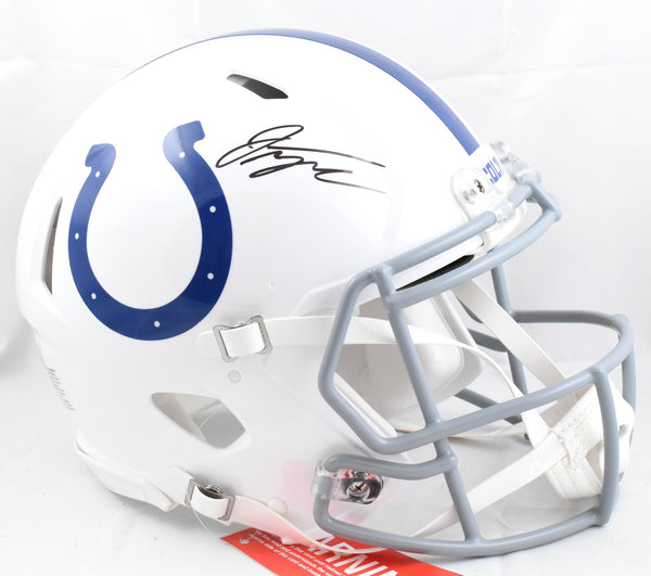 colts football helmet signed Jonathan Taylor Autographed Colts F/S Speed Authentic Helmet