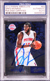 Pistons Greg Monroe Authentic Signed 2012 Panini Absolute #52 Card PSA/DNA Slab