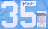 Bob McAdoo Signed North Carolina Tar Heels Jersey (JSA) #2 Overall Pick 1972