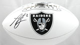 Ashton Jeanty Autographed Las Vegas Raiders Logo Football - Beckett W Hologram