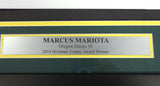 OREGON MARCUS MARIOTA AUTOGRAPHED SIGNED FRAMED WHITE NIKE JERSEY MM HOLO 89826