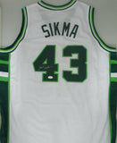 Milw Bucks JACK SIKMA Signed Custom Replica White Jersey AUTO - HOF - JSA