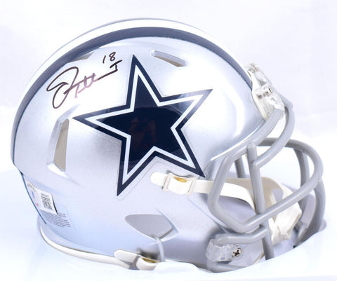 Jalen Tolbert Autographed Dallas Cowboys Speed Mini Helmet-Beckett W Hologram