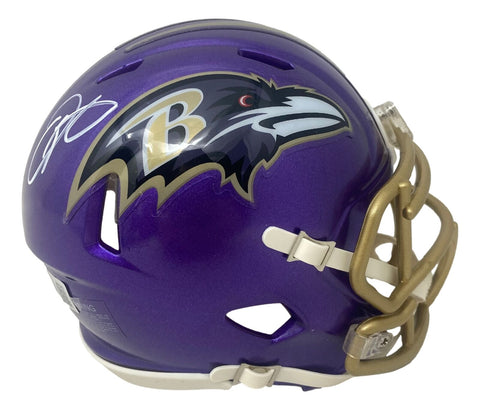 Odell Beckham Jr Signed Baltimore Ravens Flash Mini Speed Helmet BAS
