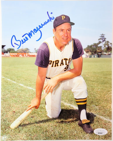 Bill Mazeroski Autographed Pittsburgh Pirates 8x10 Photo - JSA COA