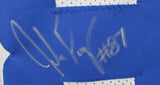 Jake Ferguson Signed White Custom Football Jersey Dallas Cowboys Beckett 186307