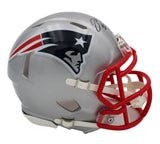 JC Jackson Signed New England Patriots Speed NFL Mini Helmet