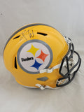 ROMAN WILSON SIGNED PITTSBURGH STEELERS THROWBACK SPEED REPLICA HELMET BECKETT