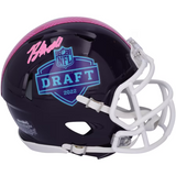 Breece Hall Autographed New York Jets Mini Draft Day Speed Helmet Fanatics