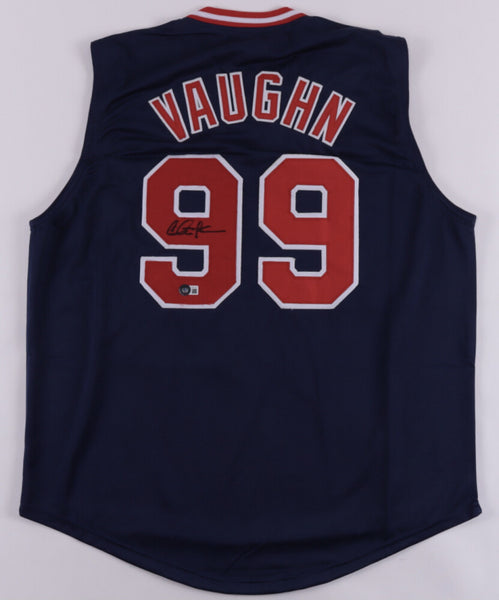 Charlie Sheen Signed "Major League" Cleveland Indians Jersey (Beckett/Wild Thing