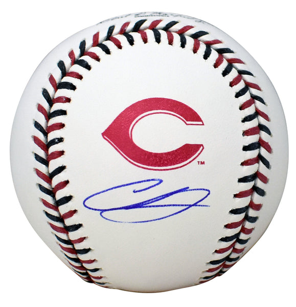 CHASE BURNS SIGNED CINCINNATI REDS TEAM LACED RAWLINGS OFFICIAL MLB BASEBALL