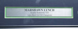 Marshawn Lynch Autographed Framed 11x14 Photo Seattle Seahawks ML Holo #14680