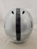 BROCK BOWERS SIGNED LAS VEGAS RAIDERS SPEED REPLICA AUTHENTIC HELMET BECKETT QR