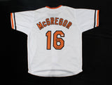 Scott McGregor Signed Baltimore Orioles Jersey Insc "83 WSC" (JSA COA) 1976-1988
