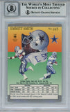 Emmitt Smith Autographed 1991 Ultra #165 Trading Card Beckett 10 Slab 35089