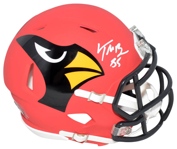 TREY McBRIDE SIGNED ARIZONA CARDINALS AMP SPEED MINI HELMET BECKETT