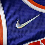 FRMD RJ Barrett Knicks Signed Nike Icon Authentic Jersey w/New York Forever Insc