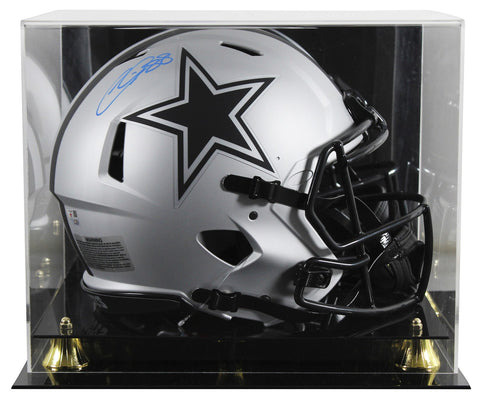 Cowboys CeeDee Lamb Signed Rave Full Size Speed Proline Helmet W/ Case Fanatics